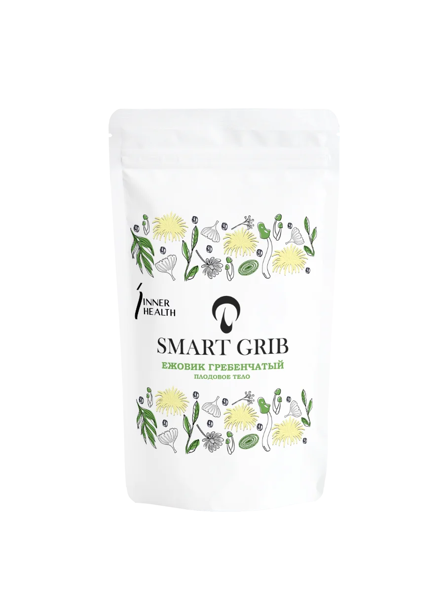 Ежовик гребенчатый плодовое тело